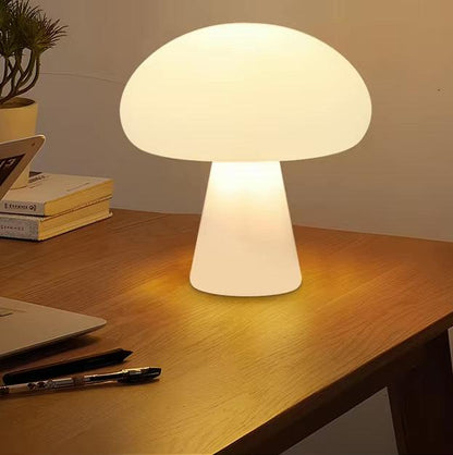 Rustic Wooden Desk Lamp