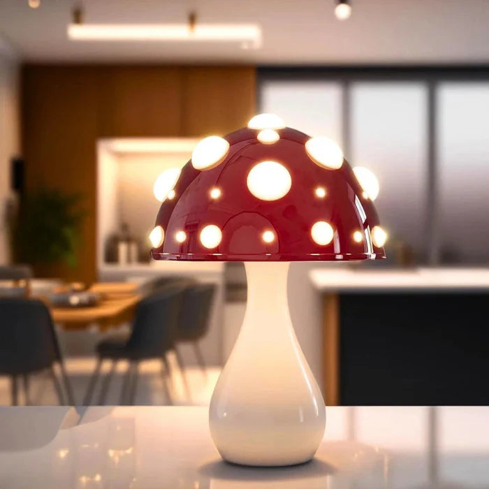 Soft Mushroom Table Lamp For Cozy Bedtime Ambiance