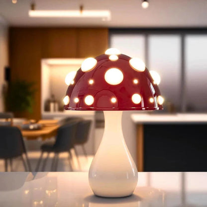 Soft Mushroom Table Lamp For Cozy Bedtime Ambiance