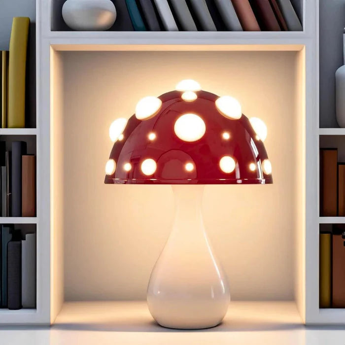 Soft Mushroom Table Lamp For Cozy Bedtime Ambiance