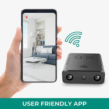 Compact 1080p Wireless Home Security Camera with Audio