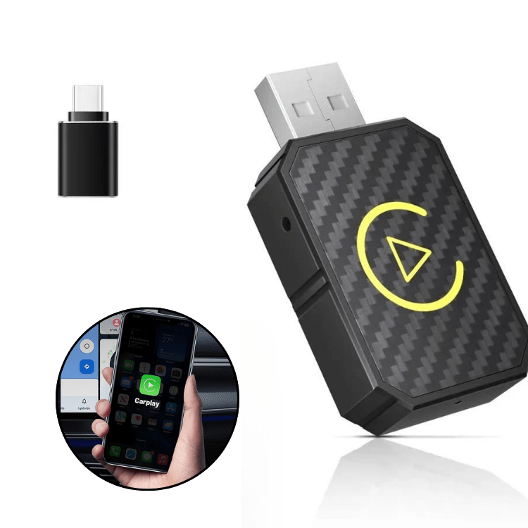 Compact iPhone CarPlay Dongle for Most Vehicles - Lusomart