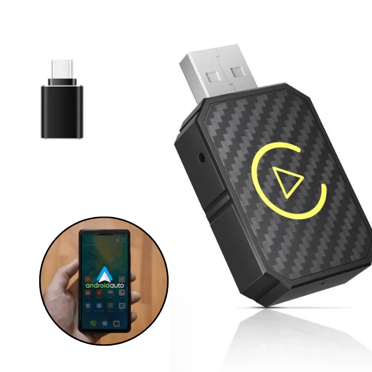 Compact iPhone CarPlay Dongle for Most Vehicles