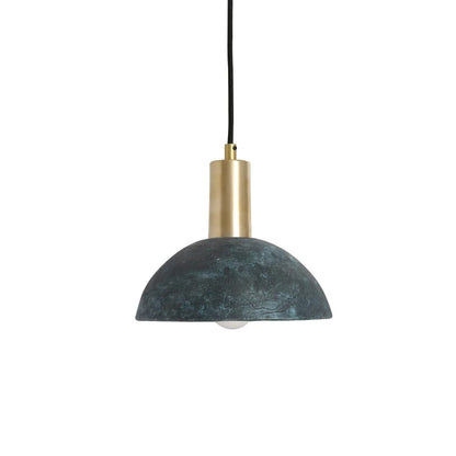 Natural Blue Ceramic Pendant Light 20cm