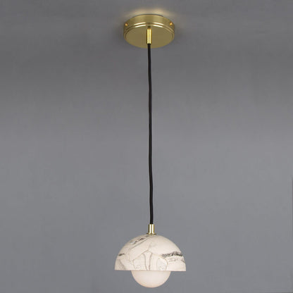 Mini Marble Drop Pendant Lamp 14cm