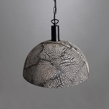 Natural Earthy Ceramic Hanging Light, 37cm