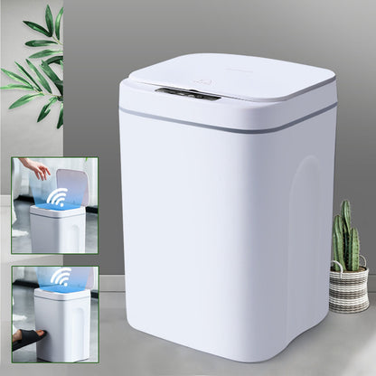 Automatic Motion Sensor Trash Can 16L Hands Free Bin