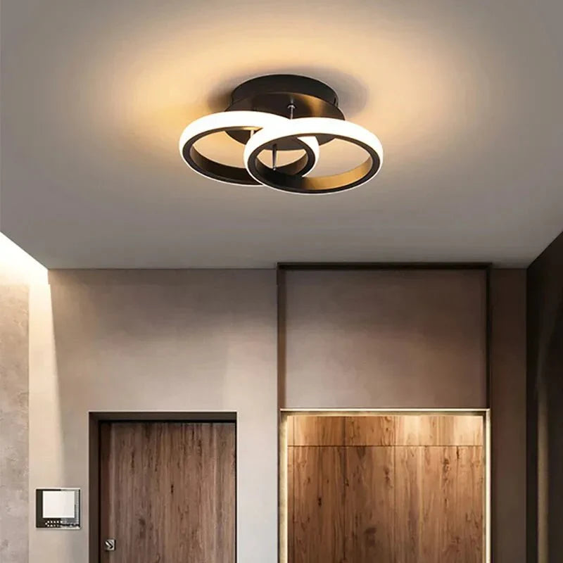 Stylish 3 Colour Glass Pendant Lamp