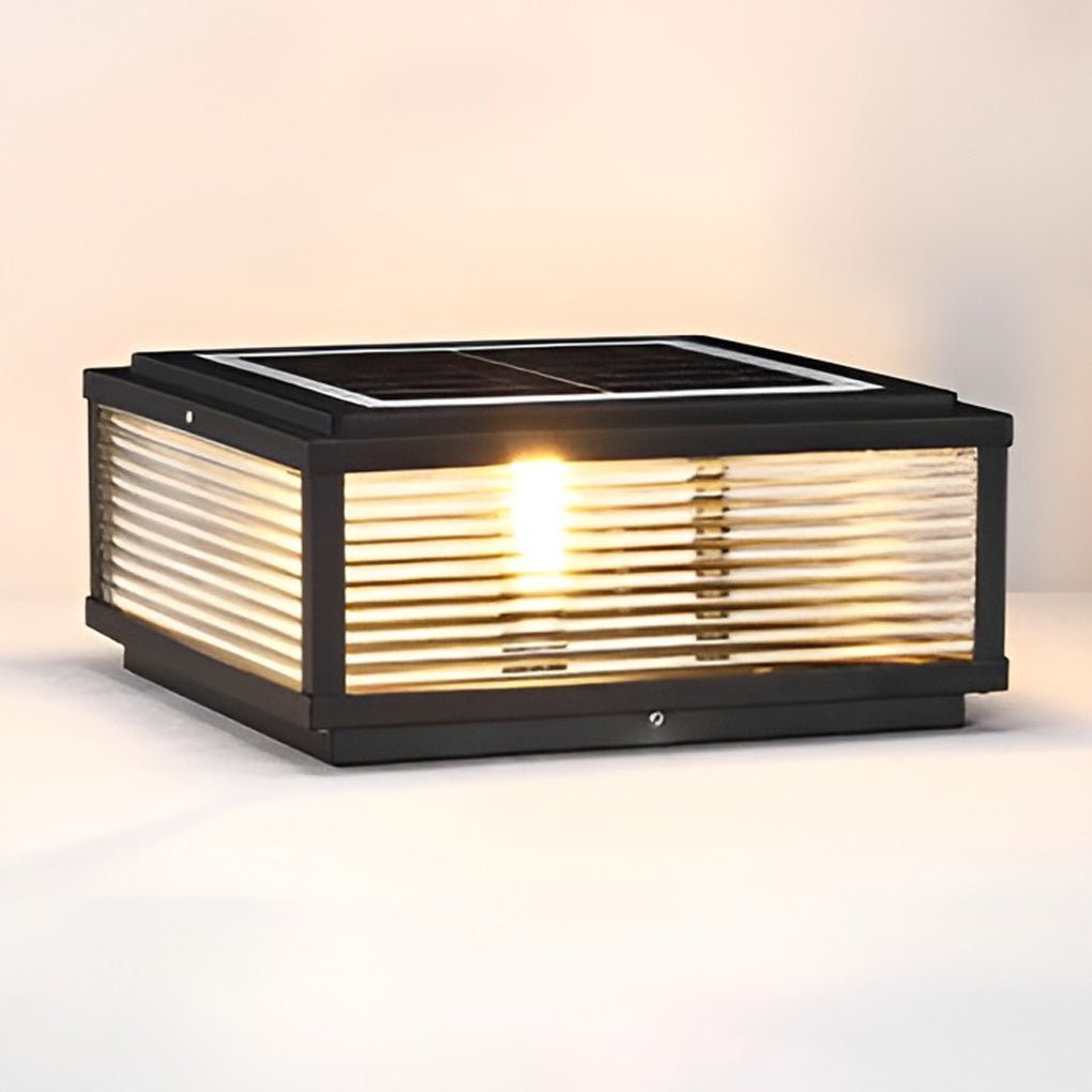 Outdoor Pier Mount LED Lamp with Adjustable Dimming