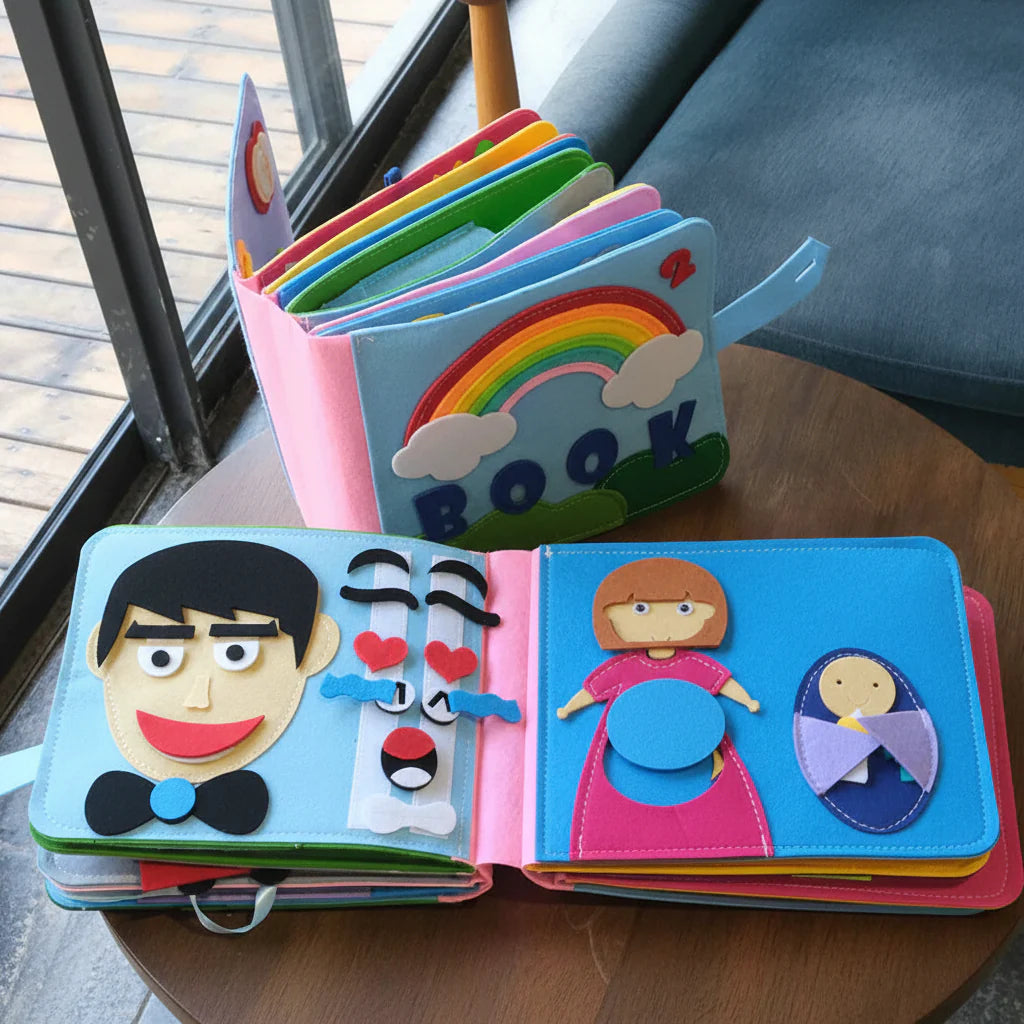 Interactive Fun Learning Book for Toddlers