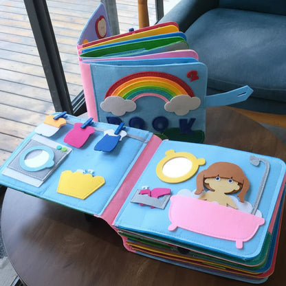 Interactive Fun Learning Book for Toddlers