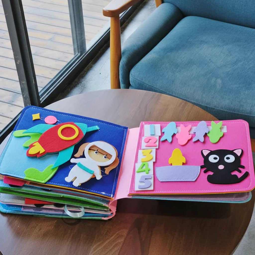 Interactive Fun Learning Book for Toddlers