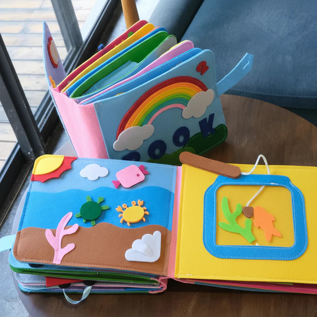 Interactive Fun Learning Book for Toddlers