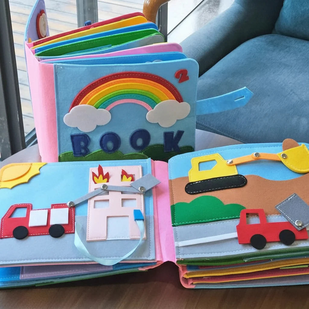 Interactive Fun Learning Book for Toddlers