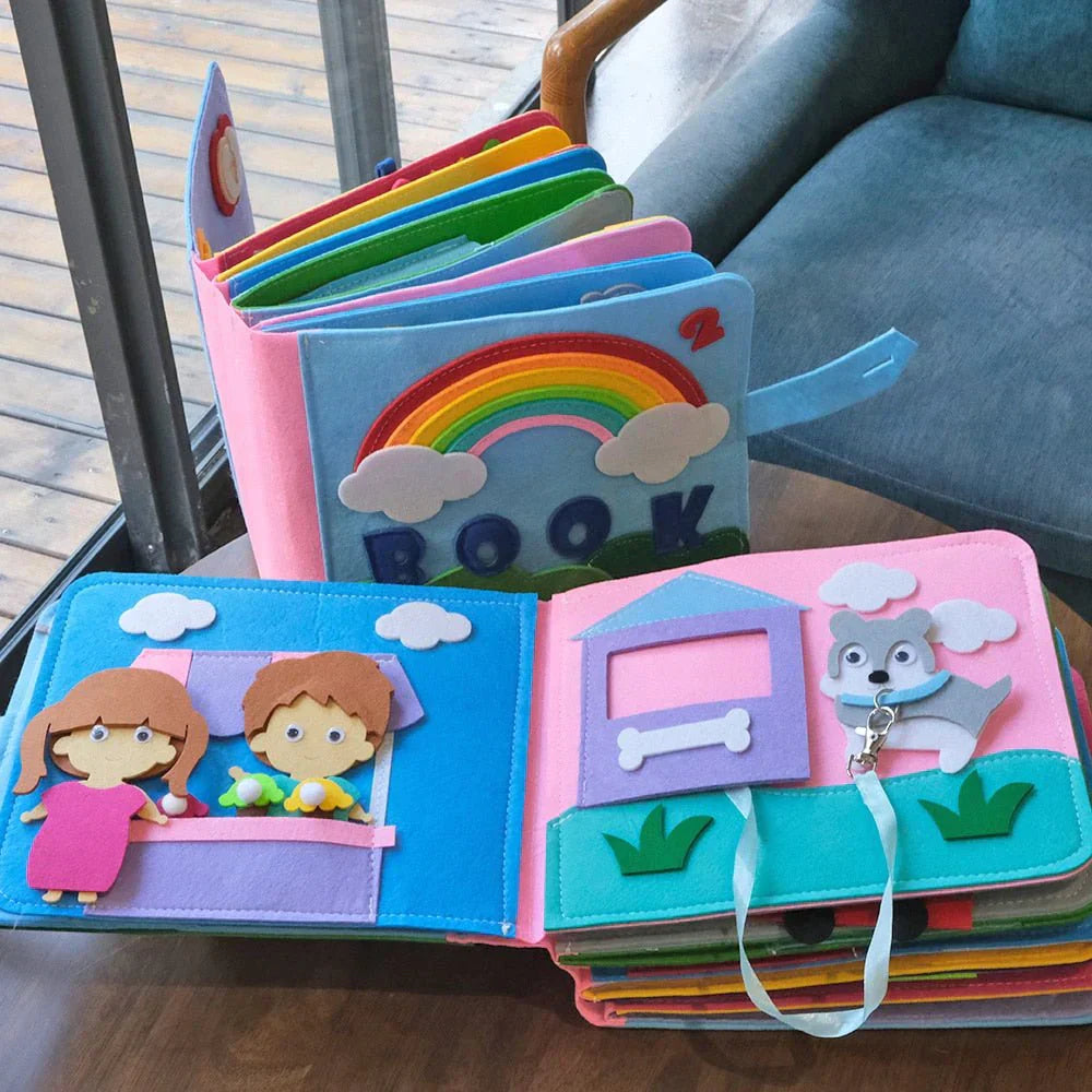 Interactive Fun Learning Book for Toddlers
