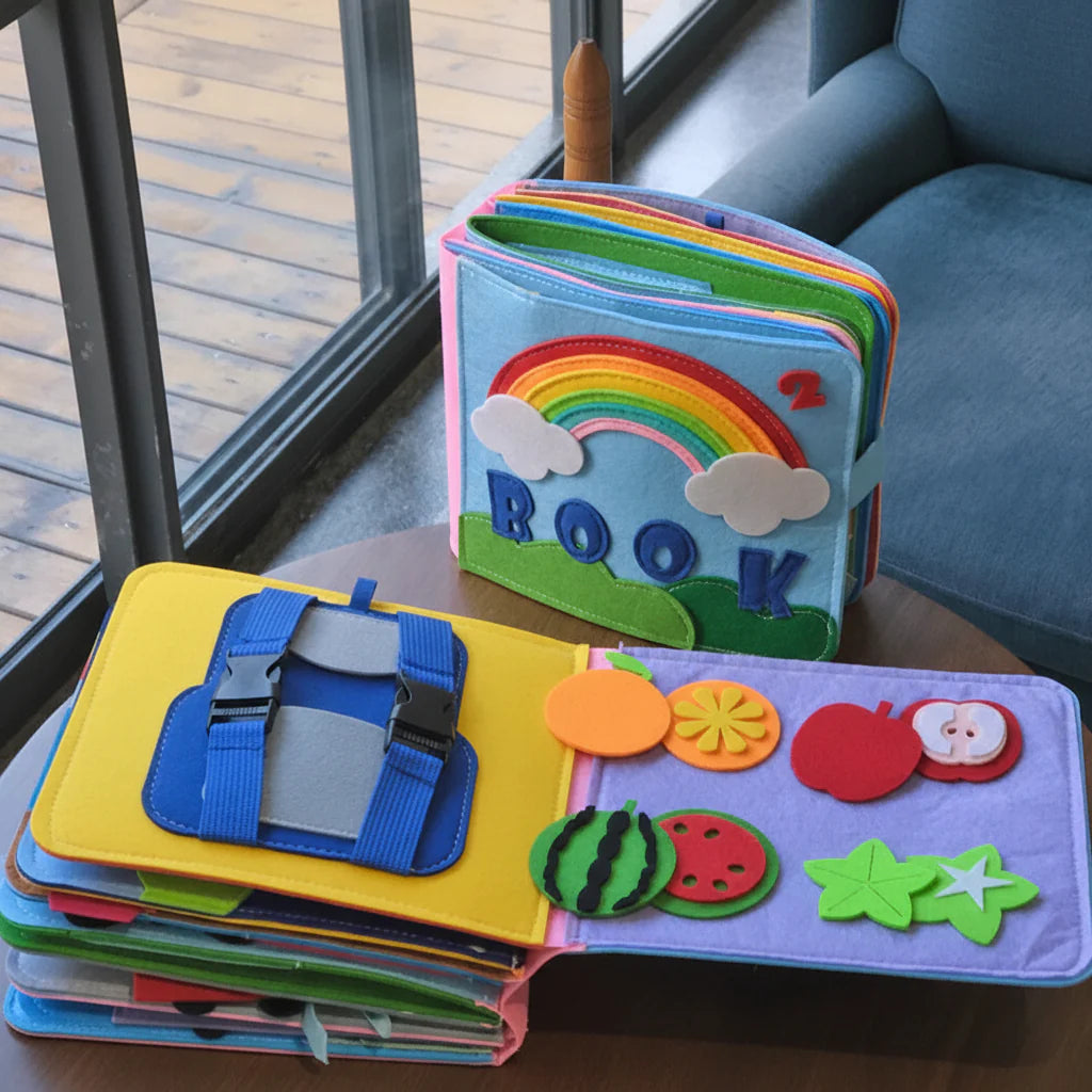 Interactive Fun Learning Book for Toddlers