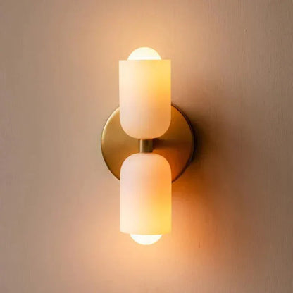 Modern Contemporary Dual Wall Sconce Lights - Lusomart