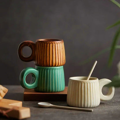 Unique Artisan Ceramic Coffee Mug