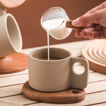 Homemade Ceramic Morning Coffee Mugs