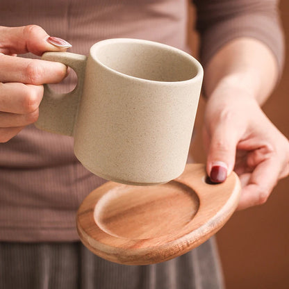 Homemade Ceramic Morning Coffee Mugs