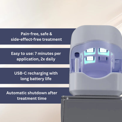 Compact UV Nail Care Lamp for Home Use