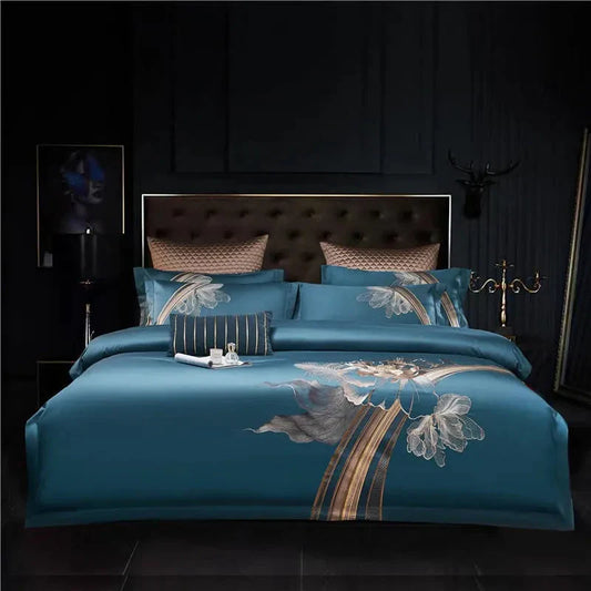 Luxurious 800 Thread Count Cotton Bedding Set - Lusomart
