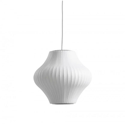 Luxury Metal and Silk Hanging Lamp