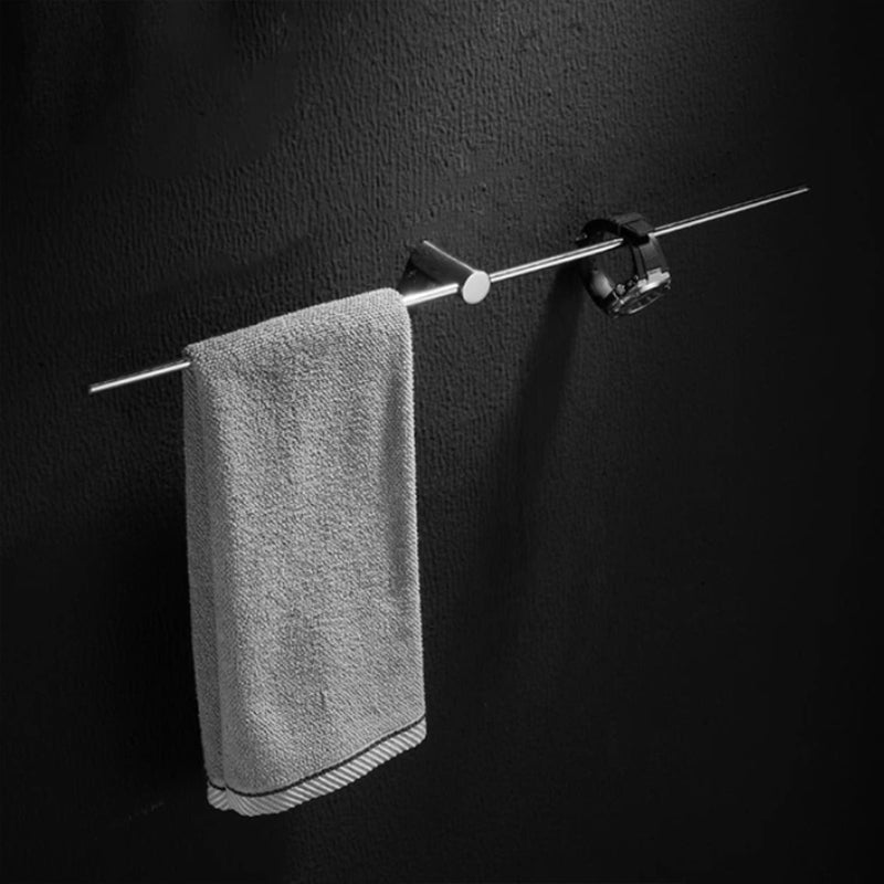 Stylish Chrome Towel Bar For Modern Bathrooms