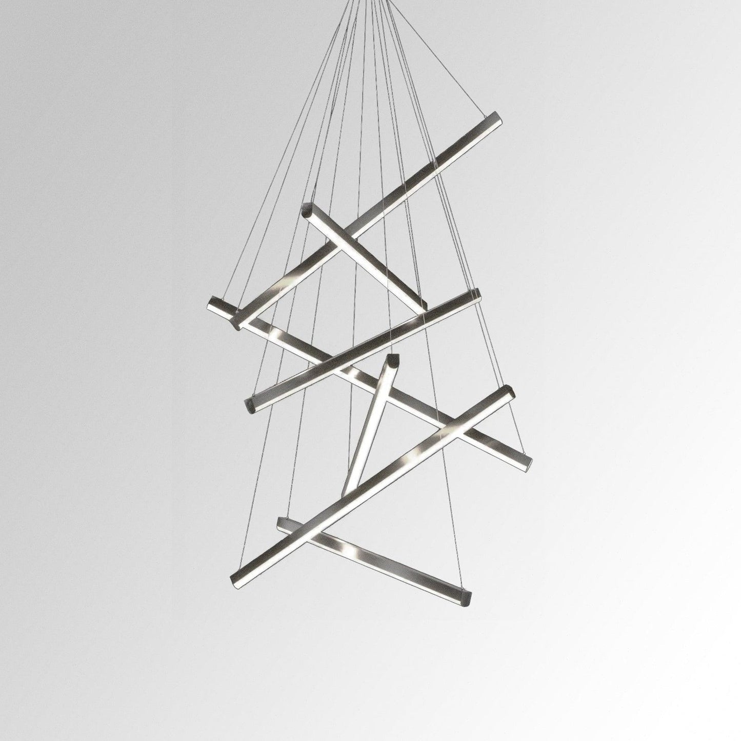 Layered Glass Pendant Chandelier - Lusomart