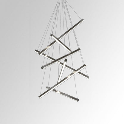 Layered Glass Pendant Chandelier - Lusomart