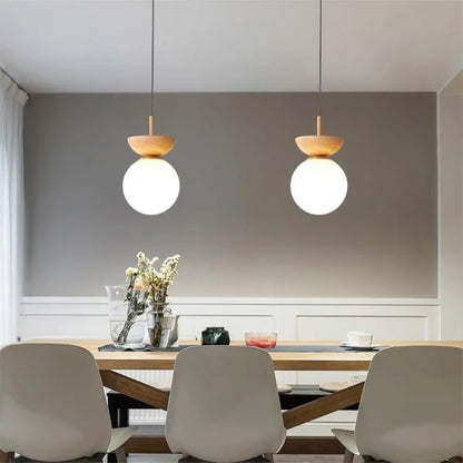 Rustic Wooden Pendant Lamp For Modern Homes