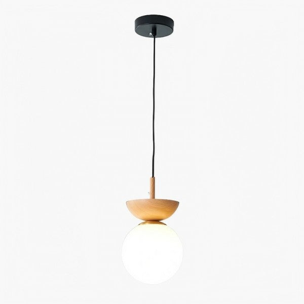Rustic Wooden Pendant Lamp For Modern Homes