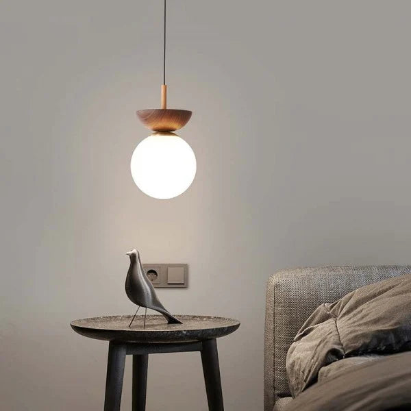 Rustic Wooden Pendant Lamp For Modern Homes