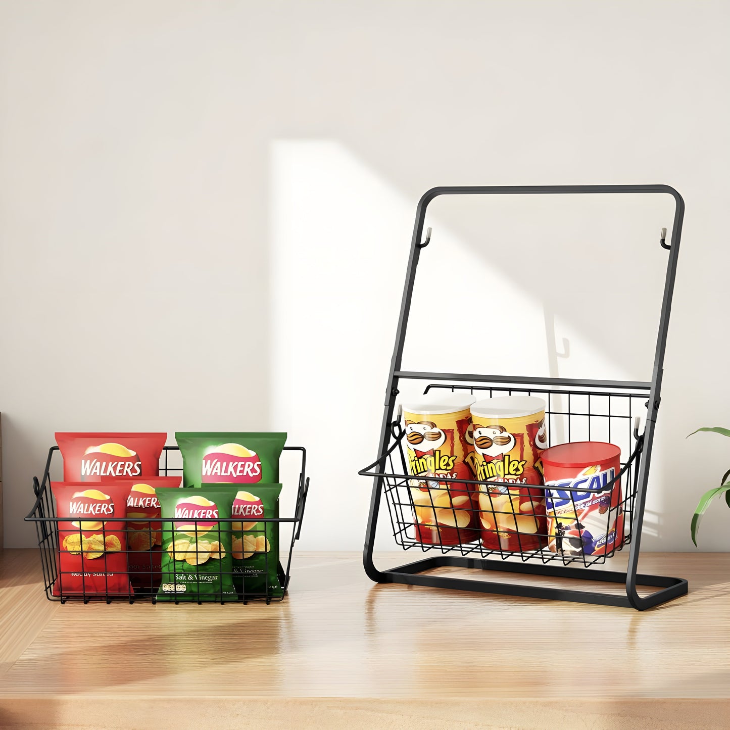 Collapsible Kitchen Fruit and Veggie Storage Basket