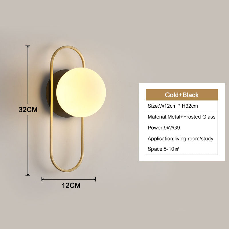 Bright LED Indoor Wall Sconce Lights for Home
