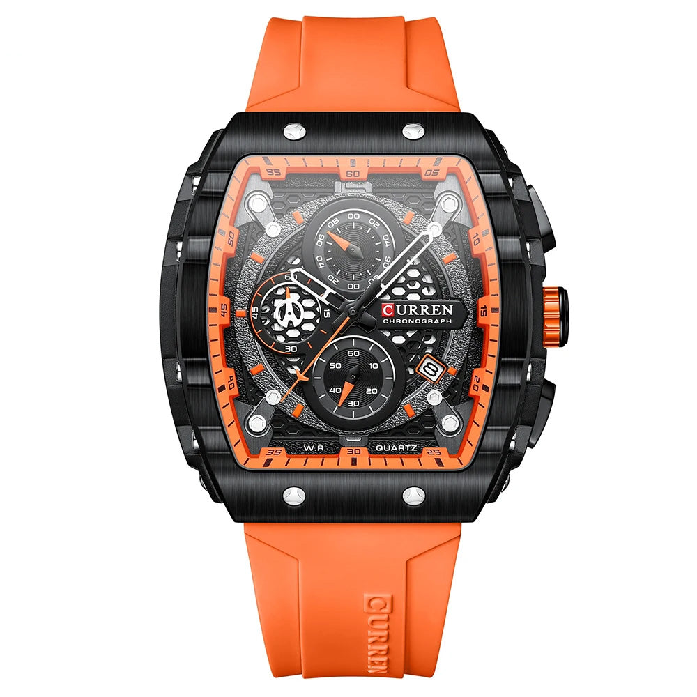 Stylish Quartz Chronograph Men's Watch