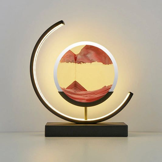 Calming Wave Sand LED Table Lamp - Lusomart