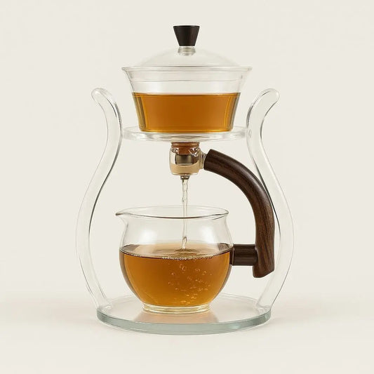 Elegant Automatic Glass Tea Infuser Set - Lusomart
