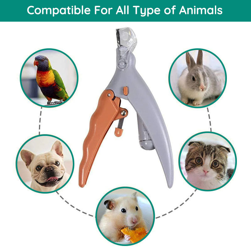 Easy Clip Pet Nail Trimmers with Quick Sensors