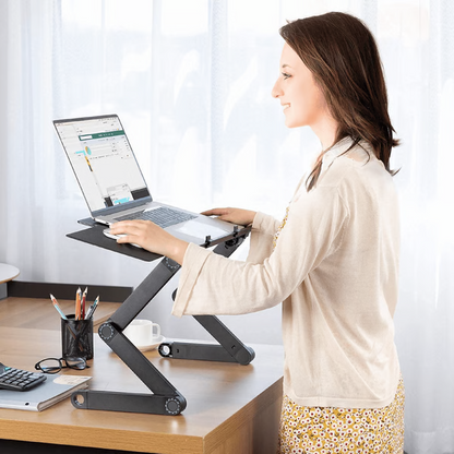 Portable Folding Laptop Desk Stand for Home Office Use - Lusomart