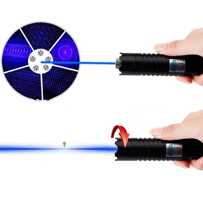 Bright Heavy-Duty Waterproof Outdoor Laser Torch Light