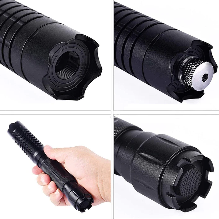 Bright Heavy-Duty Waterproof Outdoor Laser Torch Light