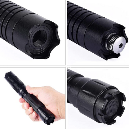 Bright Heavy-Duty Waterproof Outdoor Laser Torch Light