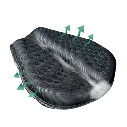 Comfortable Motorcycle Gel Cushion Shock Absorbing Seat Pad