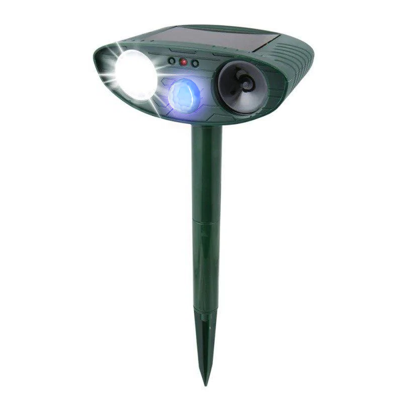 Motion Activated Solar Cat Repellent Ultrasonic Repeller - Lusomart