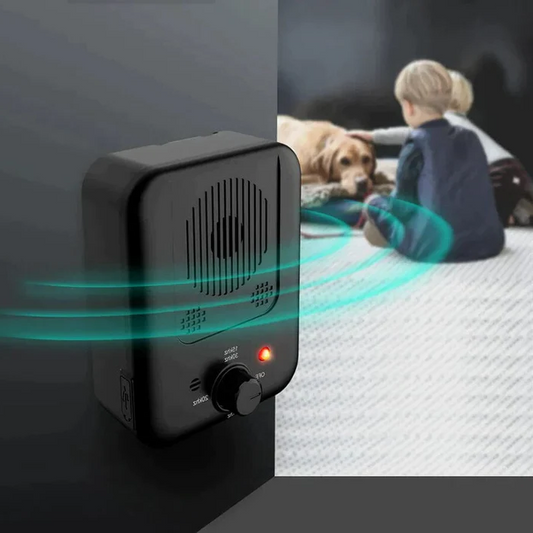 Effective Dog Silencer Ultrasonic Bark Deterrent Device - Lusomart