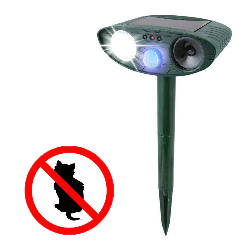 Motion Activated Solar Cat Repellent Ultrasonic Repeller