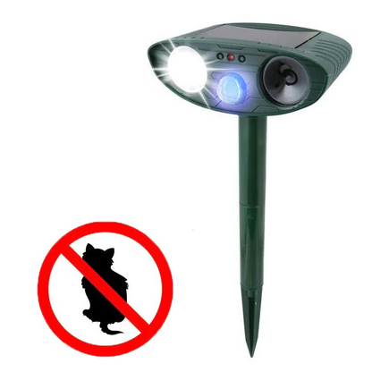 Motion Activated Solar Cat Repellent Ultrasonic Repeller