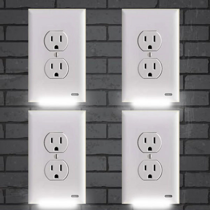 Plug in 4 Pack LED Night Lights for Kids Safety Outlet - Lusomart