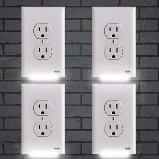 Plug in 4 Pack LED Night Lights for Kids Safety Outlet - Lusomart